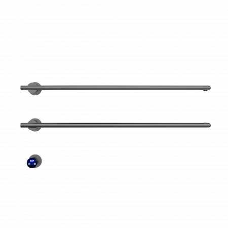 Рондо П2 350х760 электро Полотенцесушитель TERMINUS Оружейная сталь Усолье-Сибирское - фото 3