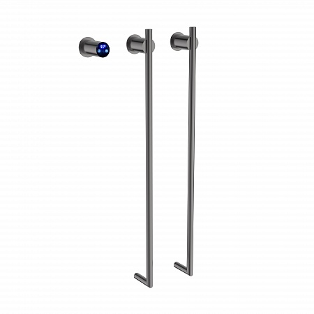 Рондо П2 350х760 электро Полотенцесушитель TERMINUS Оружейная сталь Усолье-Сибирское - фото 1