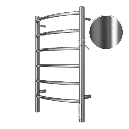 Классик П6 400х650 Электро Полотенцесушитель TERMINUS Сатин Усолье-Сибирское - фото 3