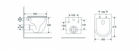 Подвесной унитаз безободковый Terminus Енисей Монолит 560х390 белый Усолье-Сибирское - фото 8 Подвесной унитаз безободковый Terminus Енисей Монолит 560х390 белый Усолье-Сибирское - фото 8